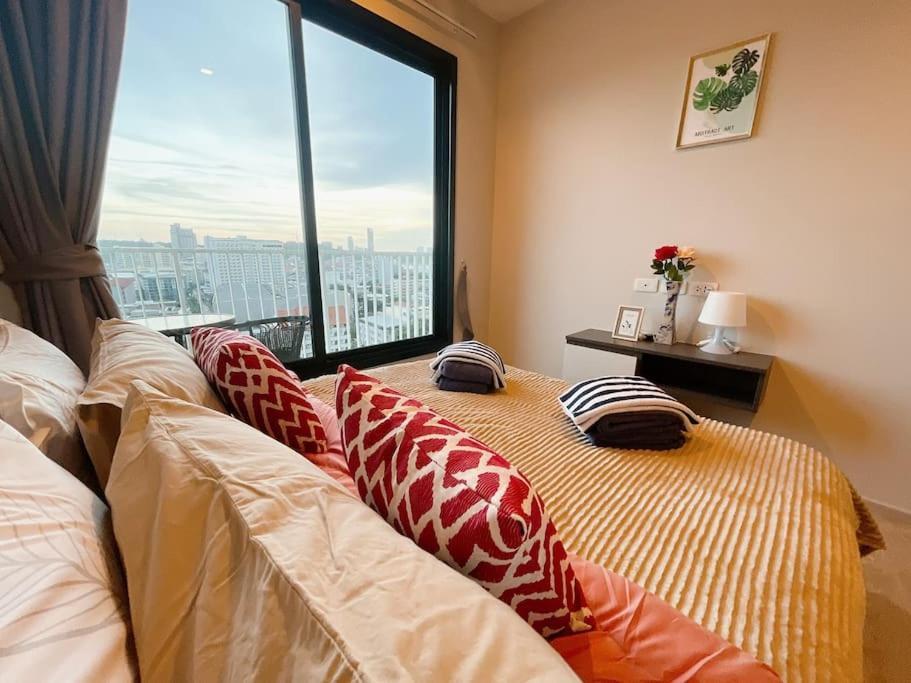 Base Central Pattaya Long Balcony King-Bed With Infinity Pool & Free Netflix! エクステリア 写真