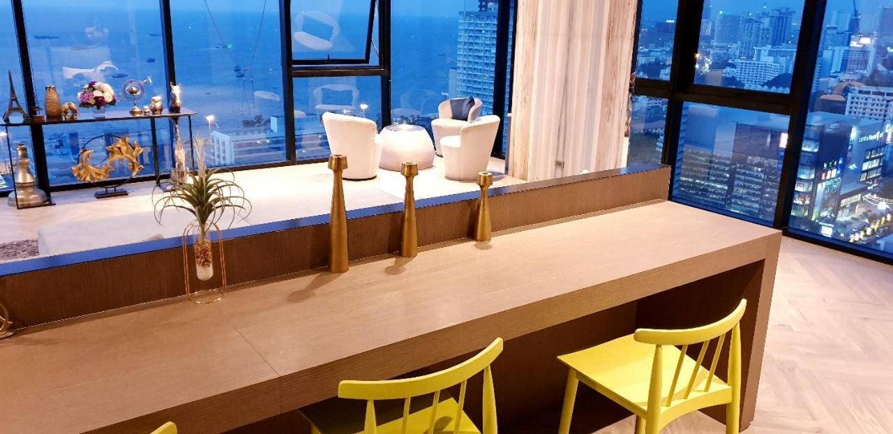 Base Central Pattaya Long Balcony King-Bed With Infinity Pool & Free Netflix! エクステリア 写真