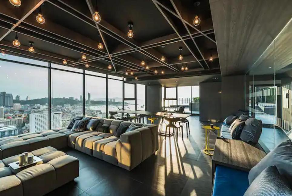 Base Central Pattaya Long Balcony King-Bed With Infinity Pool & Free Netflix! エクステリア 写真