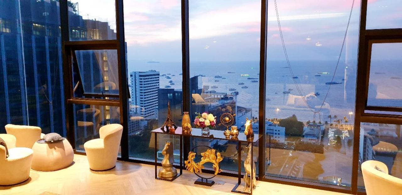 Base Central Pattaya Long Balcony King-Bed With Infinity Pool & Free Netflix! エクステリア 写真