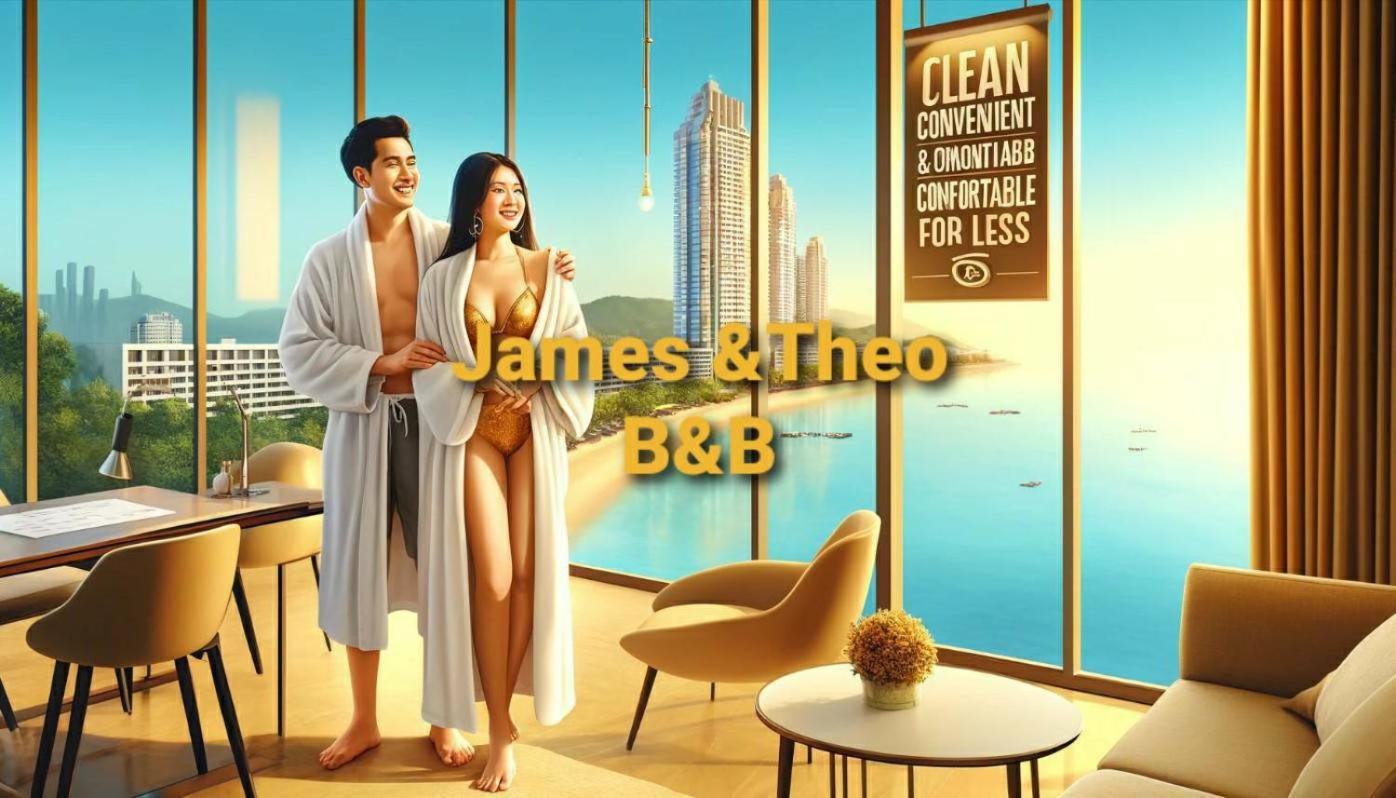 Base Central Pattaya Long Balcony King-Bed With Infinity Pool & Free Netflix! エクステリア 写真